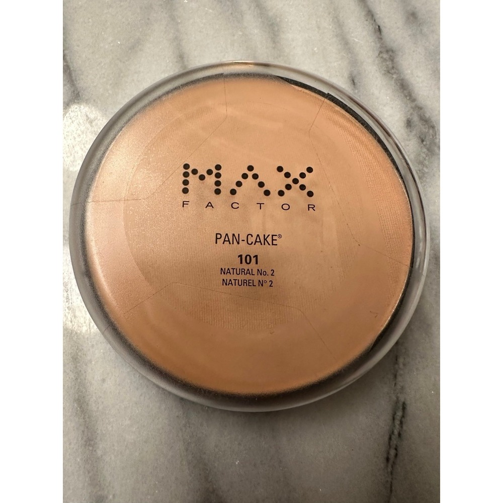 Max Factor Pan Cake Water Activated Foundation 101 Natural No. 2 - 1.7 Oz